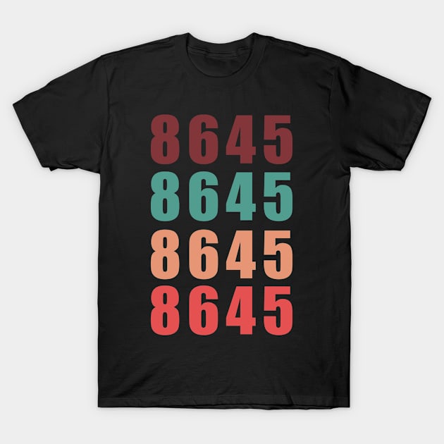 8645 T-Shirt by Mamon